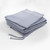 Steel Blue solid color organic cotton Sateen Sheet set