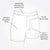 Comfort wide waistband with covered elastic. Flat lock no feel seams. Super soft ninety five percent organic cotton. No fly supportive double layer front panel.