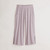 Flat lay of organic cotton gaucho pant in color lavender.