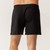 Close up back view of model wearing Organic Cotton Essentials - Boxers in color black.