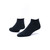 Organic cotton tab footie solid in color black