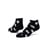 Organic Cotton Tab Footie Socks in pattern daisy.