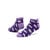 Organic Cotton Tab Footie Socks in pattern bunny.