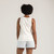 Close up back view of model wearing 100% Regenerative Organic Certified® Cotton  Classic Tank in natural.