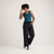Full body front view of 100% Organic Cotton Workwear Pant in pepper.