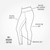 Mid rise, wide, comfort waistband. Relaxed, comfy fit. Stretchy rib knit. Inseam (m): twenty eight point five inches. Ninety six percent organic cotton.