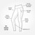 Mid rise, wide, comfort waistband. Side phone pocket. Comfort gusset. Smooth flat lock seams. Opaque, supportive fabric. Inseam (m): twenty seven point five inches. Ninety percent organic cotton.