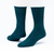 Aqua organic cotton classic crew socks.